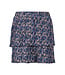 No Way Monday Rok met short autumn flowers blauw roze