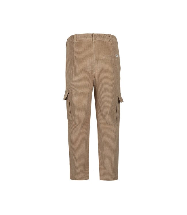 Koko Noko Broek Trouser straight fit beige rib