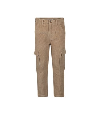 Koko Noko Broek Trouser straight fit beige rib