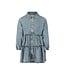Koko Noko Jurk Denim lichtblauw