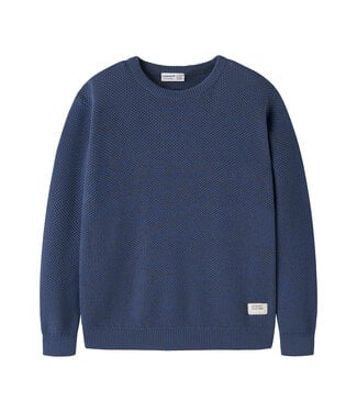 name it Trui woven Name it donkerblauw