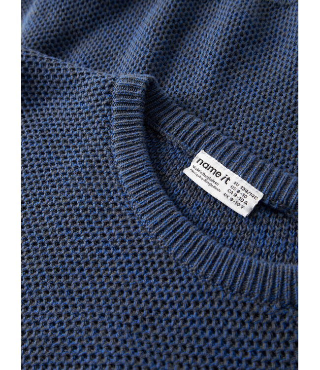 name it Trui woven Name it donkerblauw