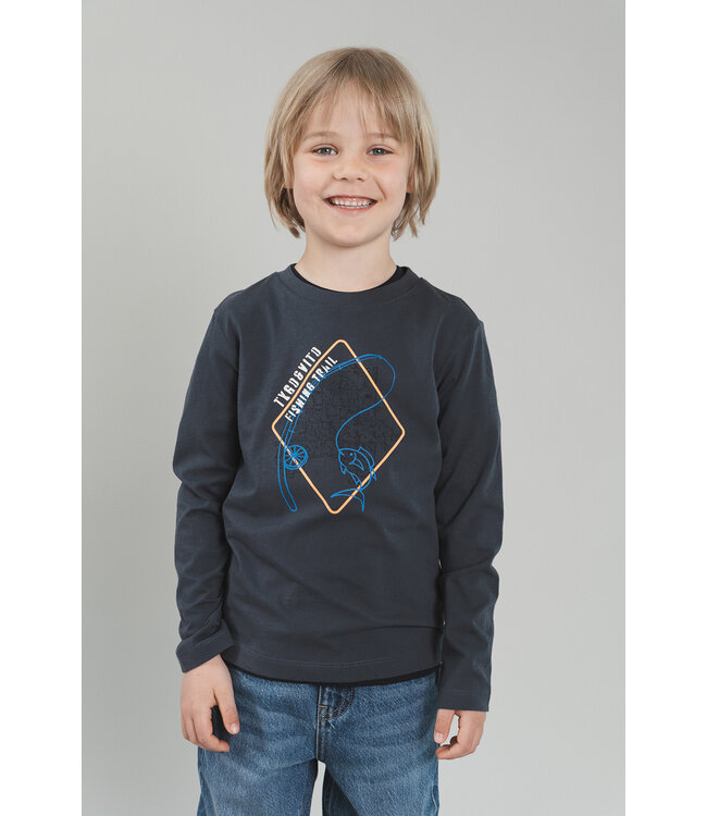 Tygo & Vito Longsleeve Max Antraciet
