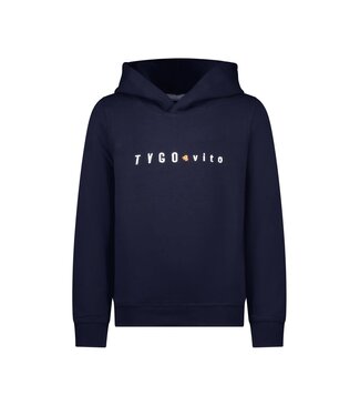 Tygo & Vito Hoodie Vito Donkerblauw