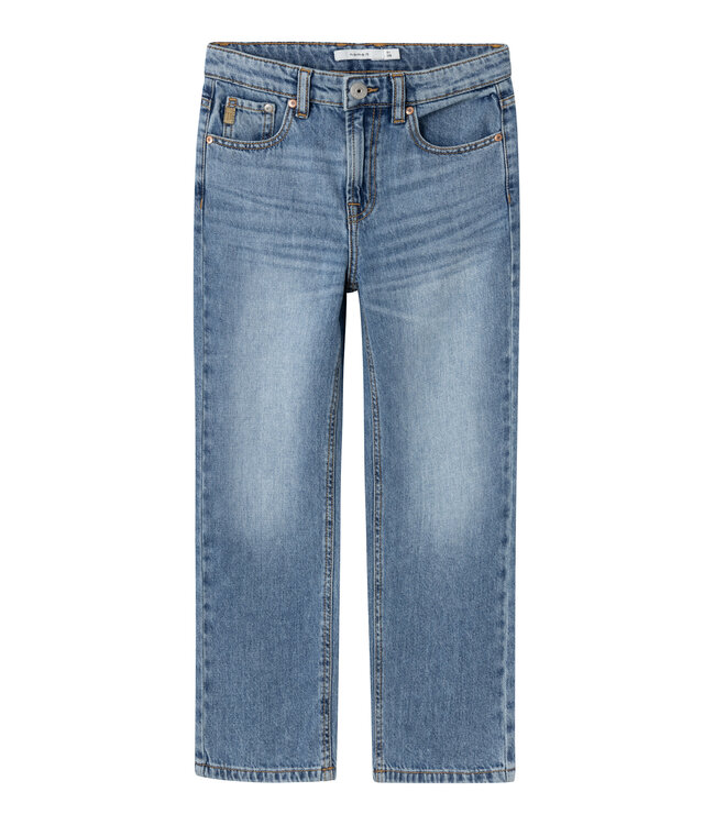 name it Jeans Ryan Medium Blue straight fitting