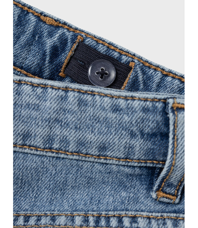 name it Jeans Ryan Medium Blue straight fitting