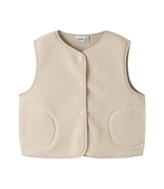 name it Teddy waistcoat Fowine beige