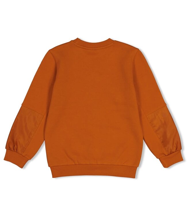 Sturdy Sweater Orange Mountain Top