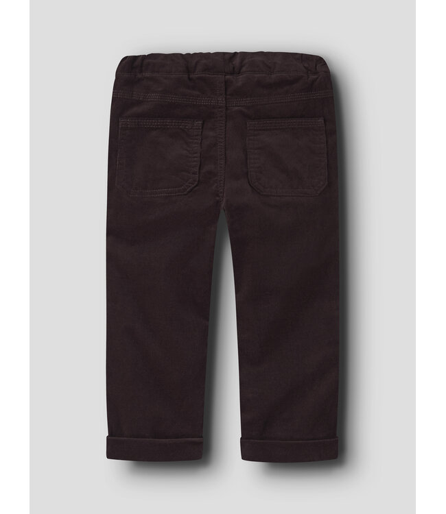 name it Broek Ben Chocolat Plum