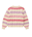 s.Oliver Knit gestreept faux fur licht beige