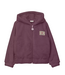 s.Oliver Fluffy Sweatvest met kap Burgundy