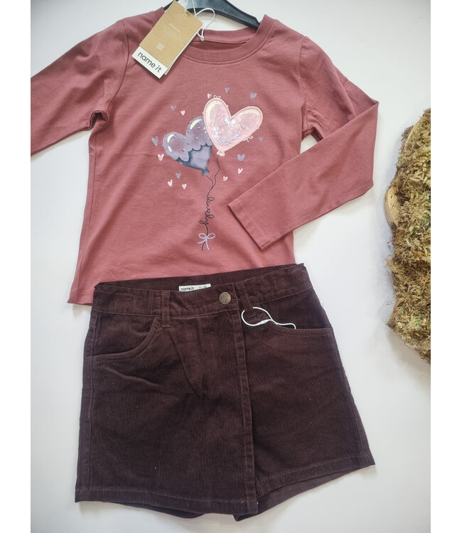 name it Skort bruin Cleo