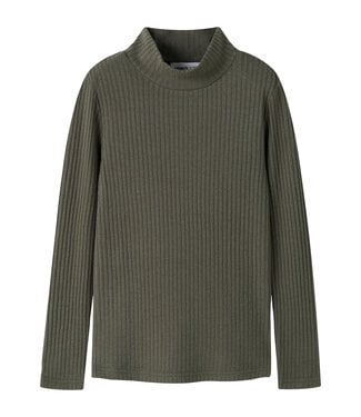 name it Sous Pull Olijf ribble