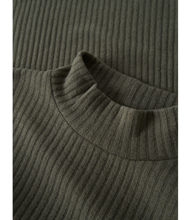 name it Sous Pull Olijf ribble