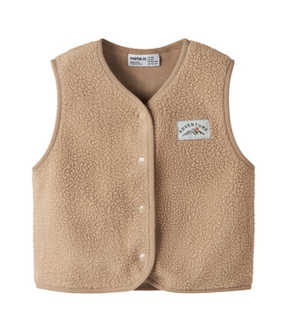 name it Teddy Waistcoat Miel Beige