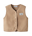 name it Teddy Waistcoat Miel Beige