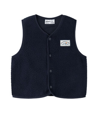name it Waistcoat Teddy Miel Blauw