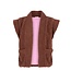 B-Nosy Teddy Gilet Bruin