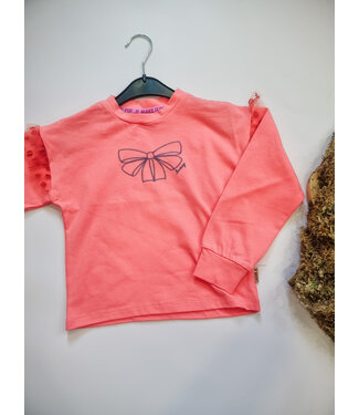 B-Nosy Longsleeve orange Tilsa strik