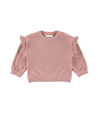 Dirkje Sweater roze velvet