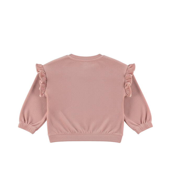 Dirkje Sweater roze velvet