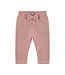 Dirkje Velvet broek roze met strik