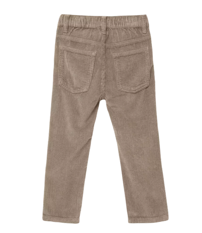 s.Oliver Broek Beige Rib Regular fit s.oliver