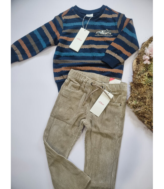 s.Oliver Sweater gestreept