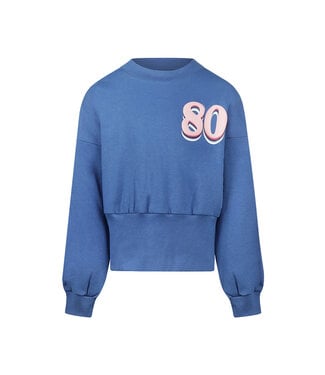 No Way Monday Sweater Kobalt blauw Amour