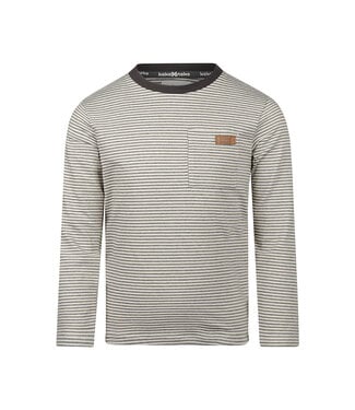 Koko Noko Longsleeve asphalt gestreept