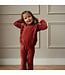 Dirkje Velours set Flared Rosewood