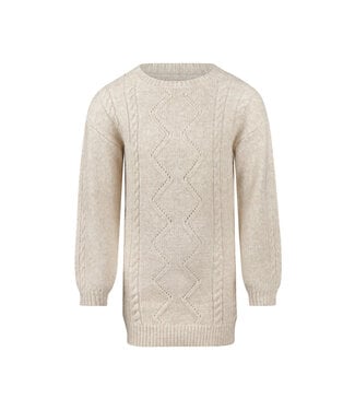 Koko Noko Jurk Tapioca wool