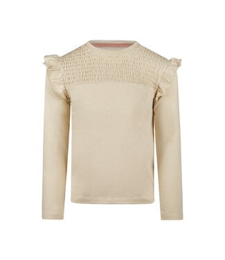 Koko Noko Longsleeve ecru frilled