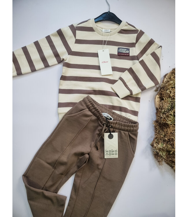 Koko Noko Trouser Walnut Tobi