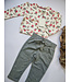Dirkje Sweater ecru roses