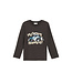 s.Oliver Longsleeve bruin tractor paillet