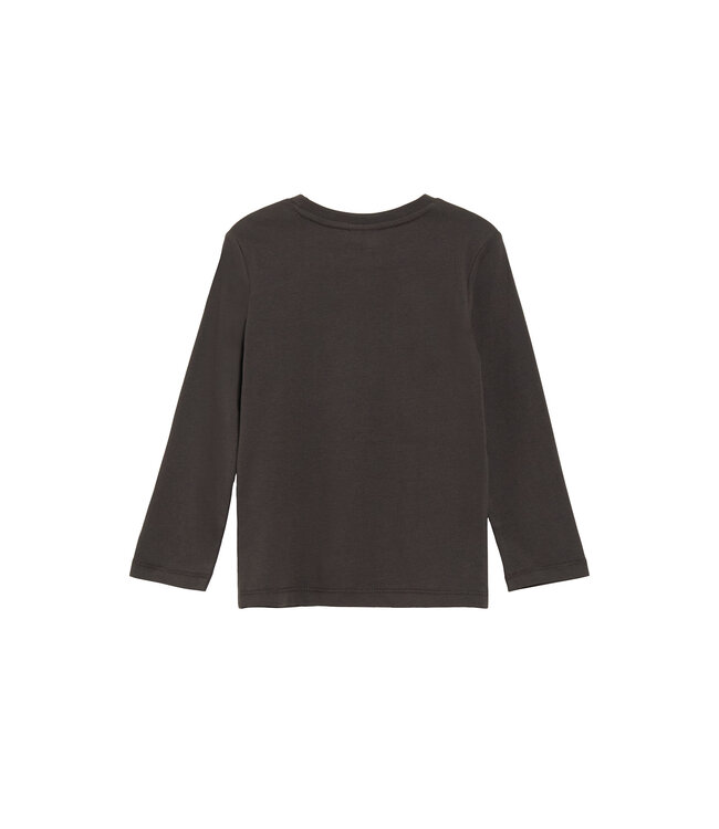 s.Oliver Longsleeve bruin tractor paillet
