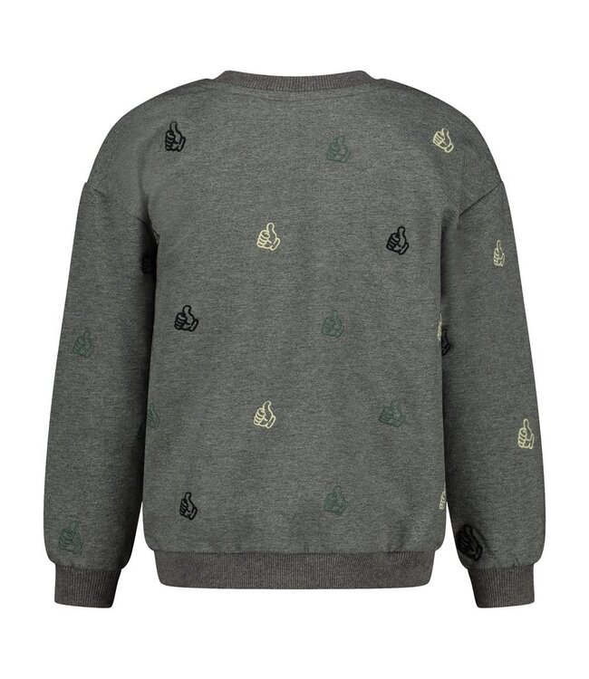 Sturdy Sweater Fix it grijs melange