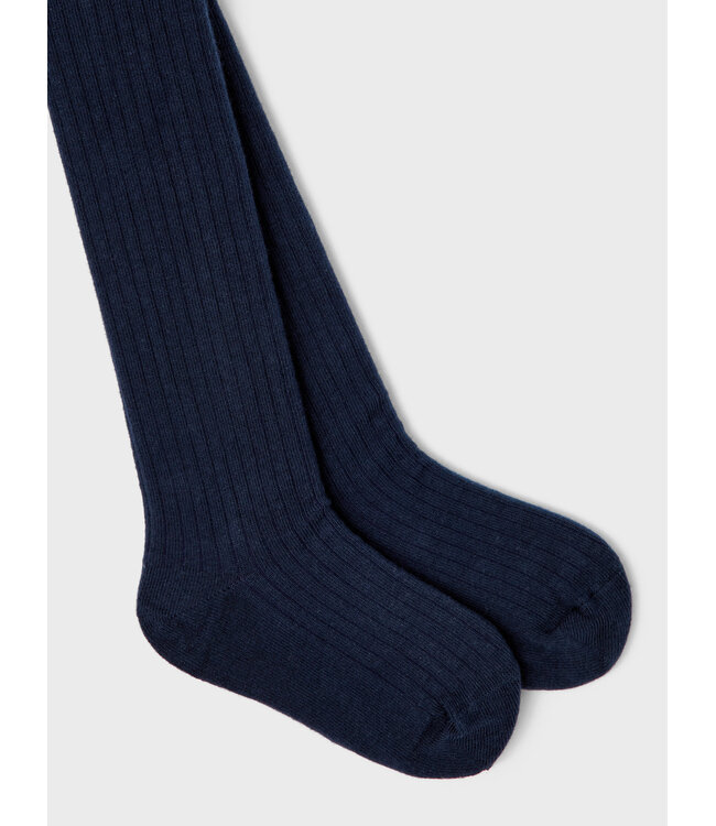 name it 2-Pack Kousenbroek rib Donkerblauw