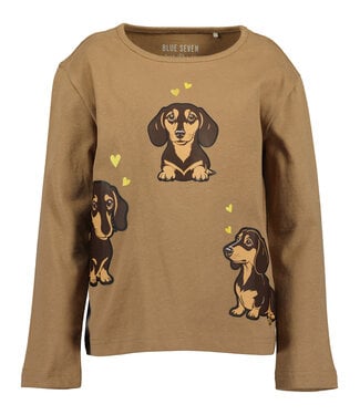 Blue Seven Longsleeve Tekkel Beige