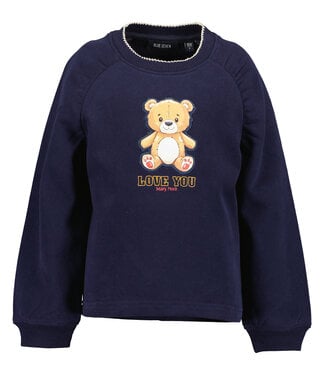 Blue Seven Trui teddy bear Love You