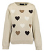 Blue Seven Trui beige hartjes