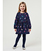 Blue Seven Jurk Unicorn donkerblauw