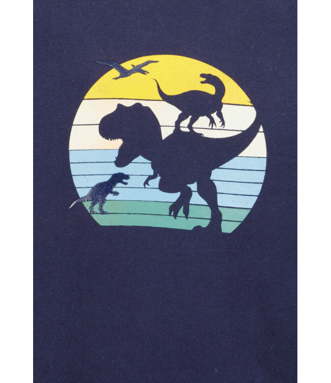 Blue Seven Trui Donkerblauw dino sunrise
