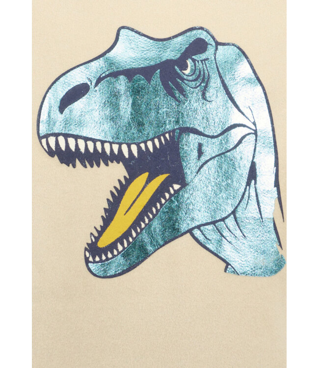 Blue Seven Trui Ecru Dino metalic