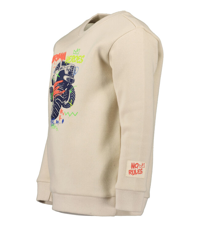 Blue Seven Sweatshirt ecru Urban Heroes Monstertruck