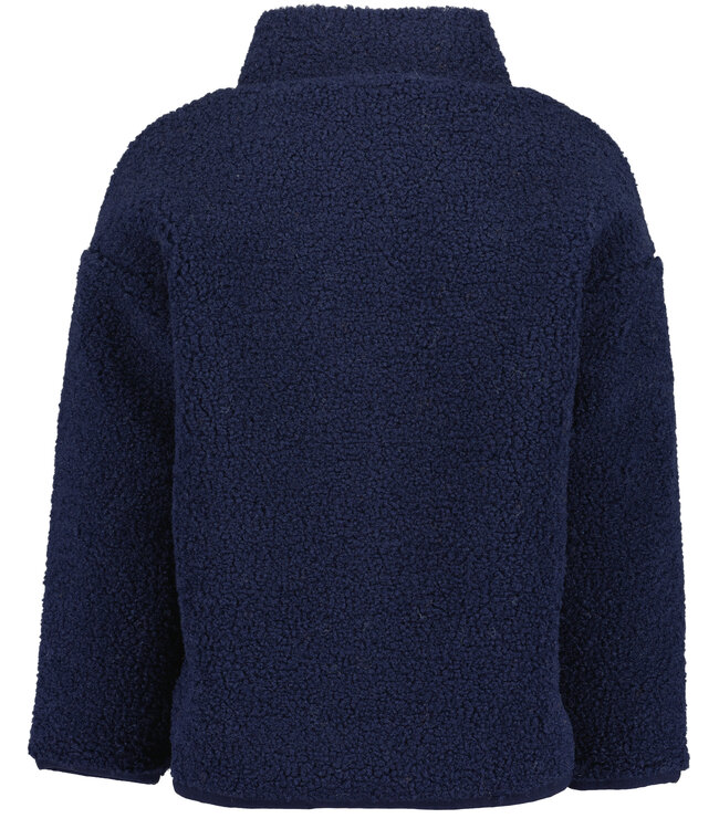 Blue Seven Teddy jacket donkerblauw boys