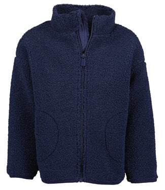 Blue Seven Teddy jacket donkerblauw boys