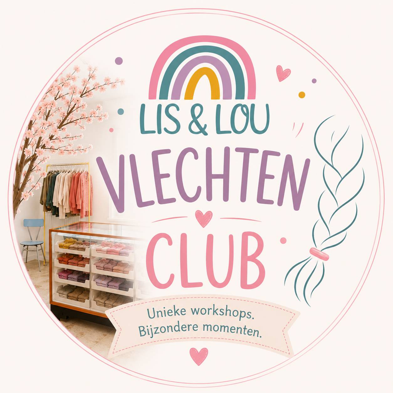 Ontdek Lis en Lou Vlechtenclub - vlechten workshops