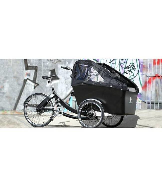 Bakfiets zwart